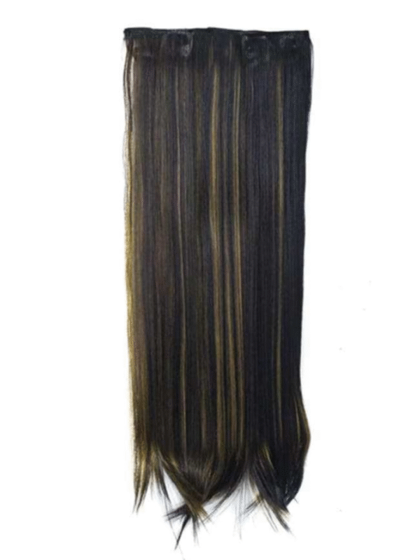 Five Clip Hair Extensions 30 Inch Long (ফাইভ ক্লিপ হেয়ার এক্সটেনশন ৩০ ইঞ্চি লম্বা) - Image 3