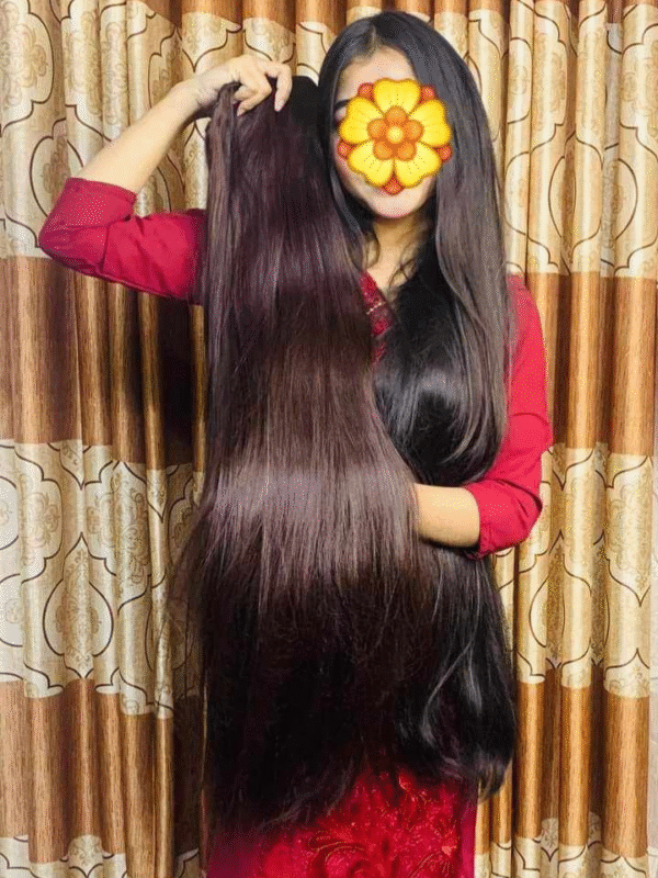 Five Clip Hair Extensions 40 Inch Long (ফাইভ ক্লিপ হেয়ার এক্সটেনশন ৪০ ইঞ্চি লম্বা)