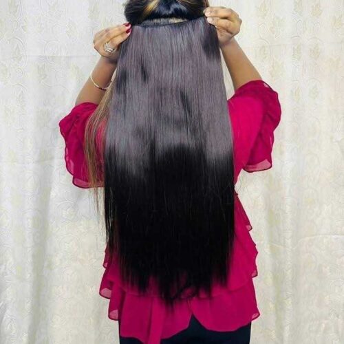 Five Clip Hair Extensions 30 Inch Long (ফাইভ ক্লিপ হেয়ার এক্সটেনশন ৩০ ইঞ্চি লম্বা)